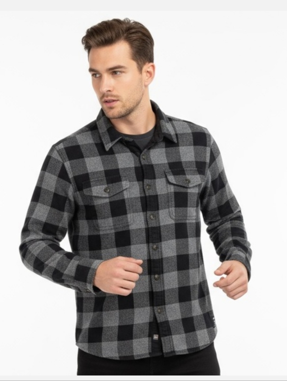 ROOTS PLAID SHIRT